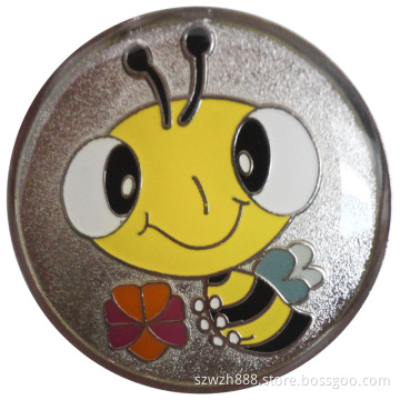 Metal Badge with Epoxy Coating